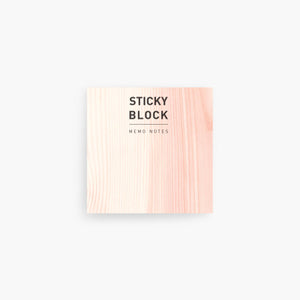 韓國 Appree Sticky Block memo 紙（木紋款）