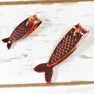 美國品牌 kikkerland Fish Nail Clippers 魚指甲鉗（2件套裝）
