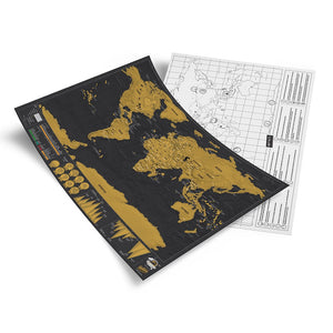 英國 Luckies of London Scratch Map® 刮刮地圖（Deluxe 旅行版）