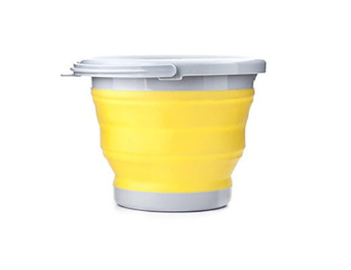 美國品牌 kikkerland Collapsible Bucket 可摺式水桶