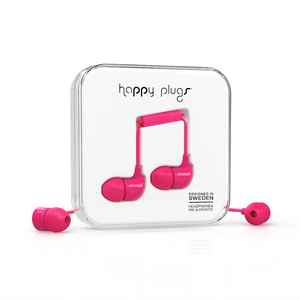 瑞典設計 happy plugs in-ear earphones 入耳式耳機糖果色（包1年保養）