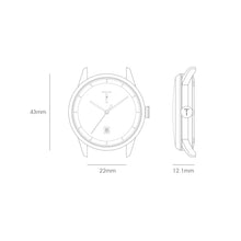 美國設計 TYLOR Cali Vibe ∅43mm 真皮手錶 TLAB001（包2年保養）