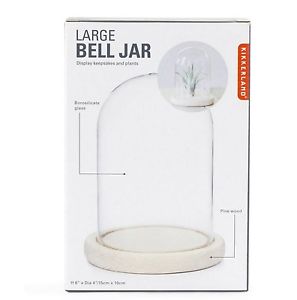 美國品牌 kikkerland Large Bell Jar 玻璃罩 (大)