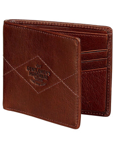 英國品牌 Gentlemen's Hardware Bi Fold Leather Wallet 真皮銀包