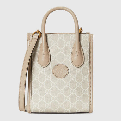 Gucci mini tote 米白