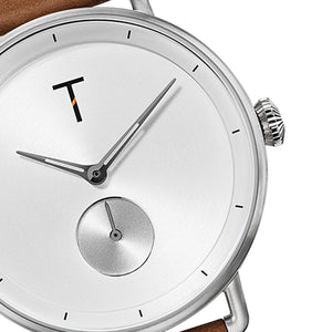 美國設計 TYLOR Retro x Horween ∅40mm 真皮手錶 TLAH001（包2年保養）