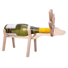 英國設計 Vinology 木製麋鹿酒架