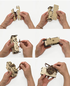 韓國設計 Warm Material DIY 楓木針孔相機
